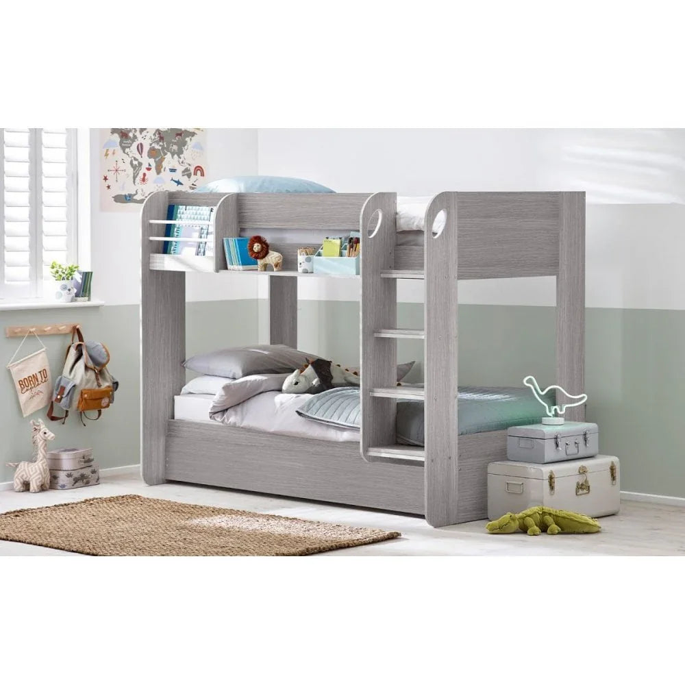 Mars Bunk & Underbed Charcoal & White