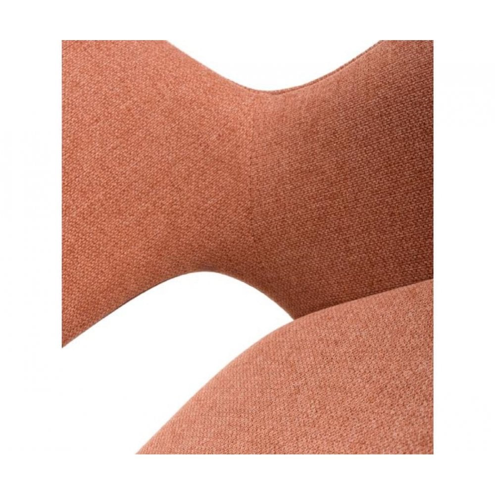 Perth Swivel Chair Brick (Sold in 2's)