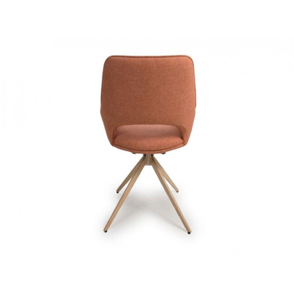 Perth Swivel Chair Brick (Sold in 2's)