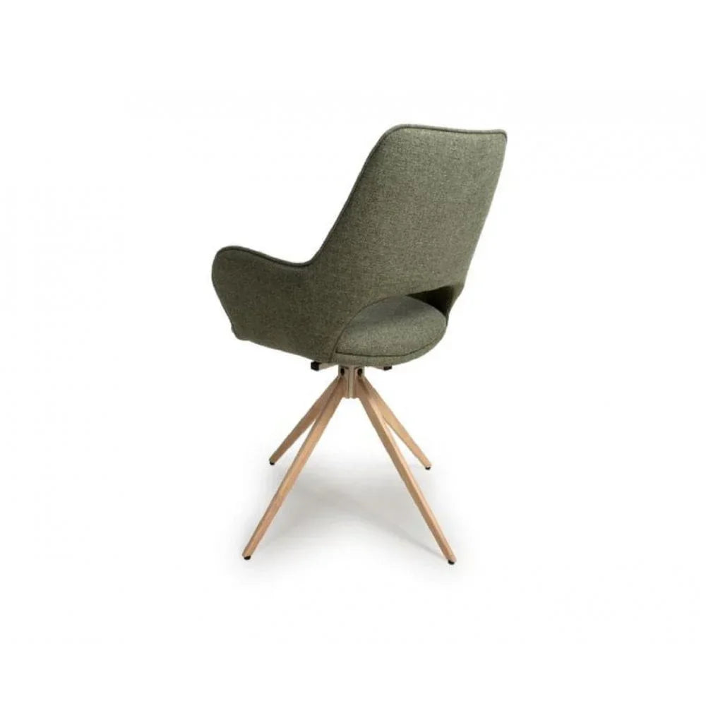 Perth Swivel Chair Sage (Sold in 2's)
