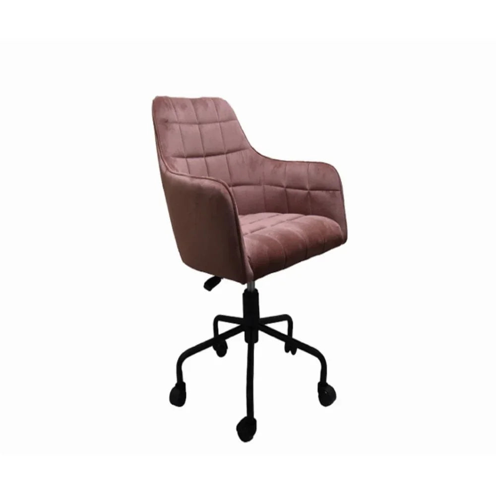 Vienna Swivel Chair Blush