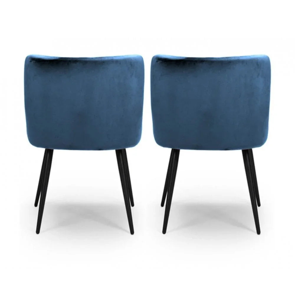 Malmo Dining Chair Blue (Sold In 2'S)