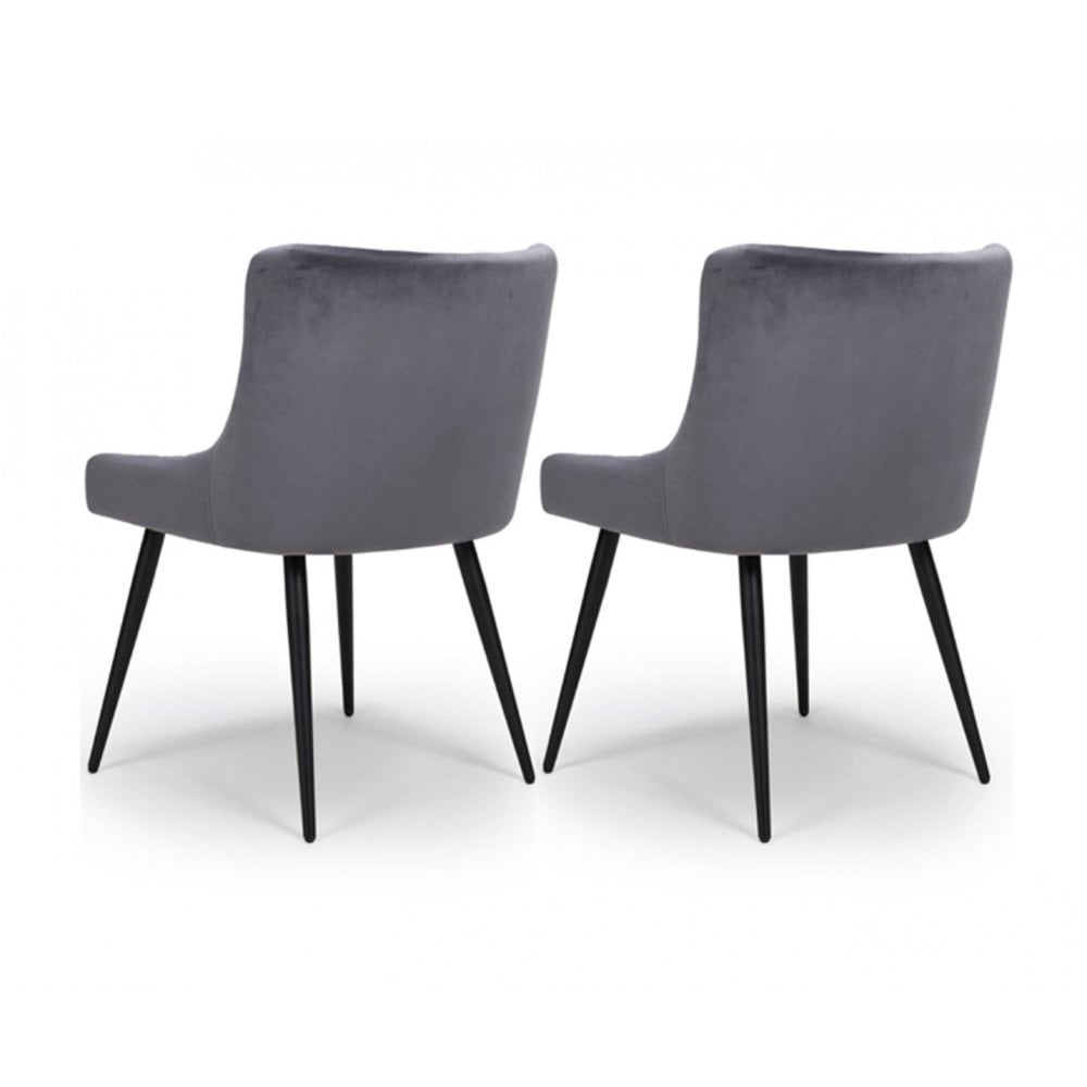 Malmo Dining Chair Grey (Sold In 2'S)