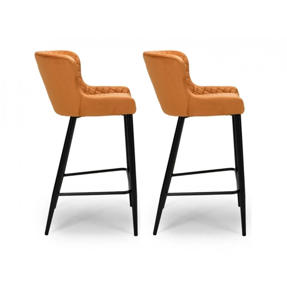 Malmo Stool Burnt Orange (Sold In 2'S)