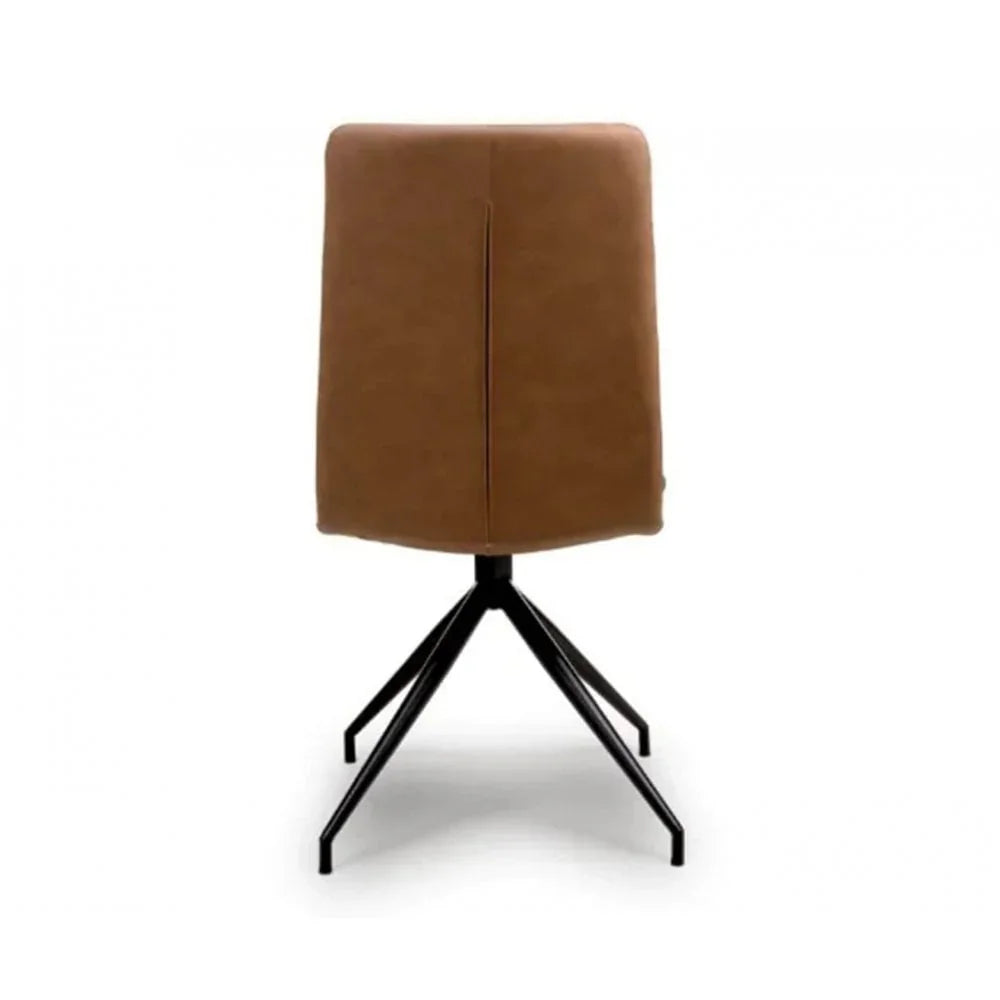Nobo Swivel Chair Tan (Sold In 2'S)