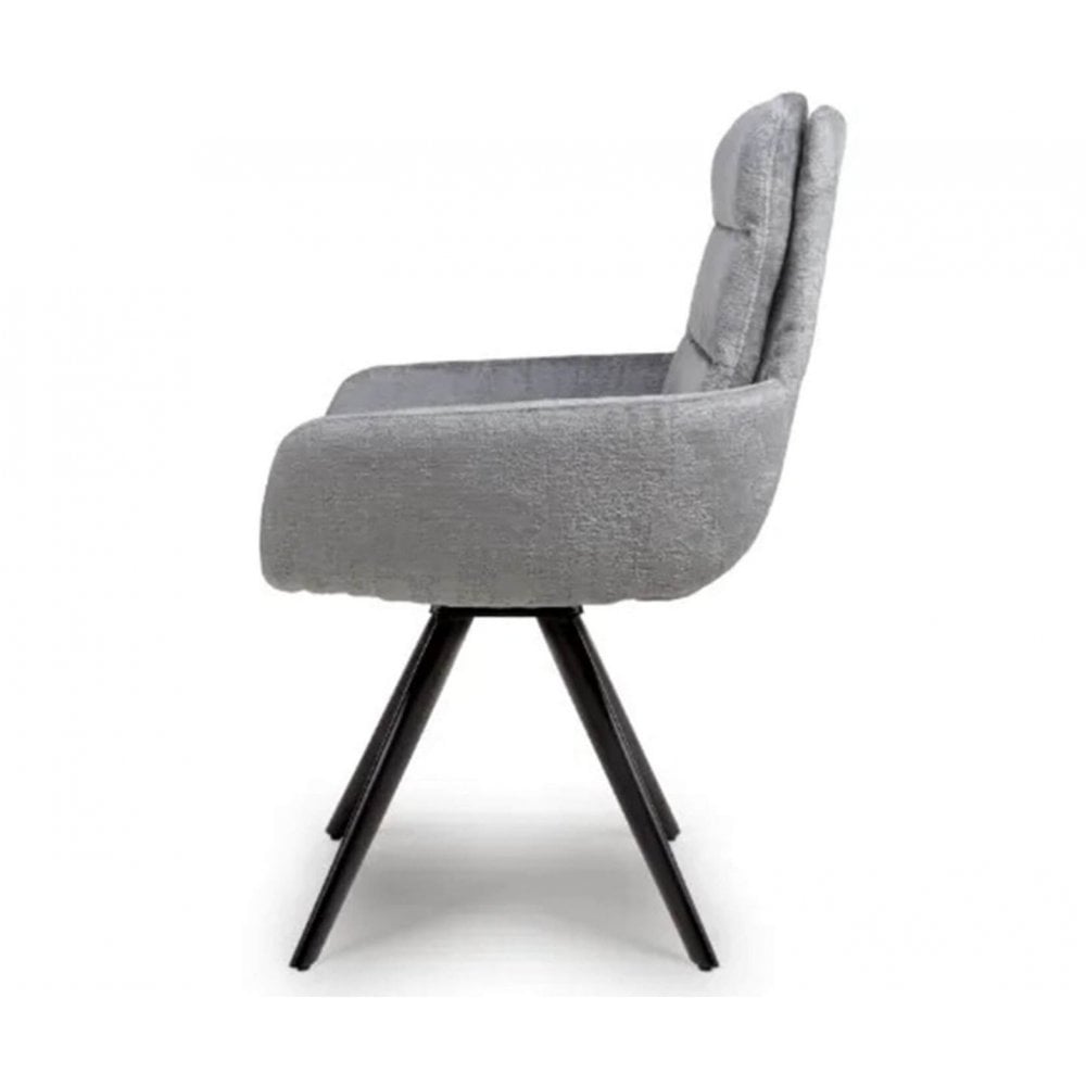 Ozzy Chair Silver (Sold In 2'S)