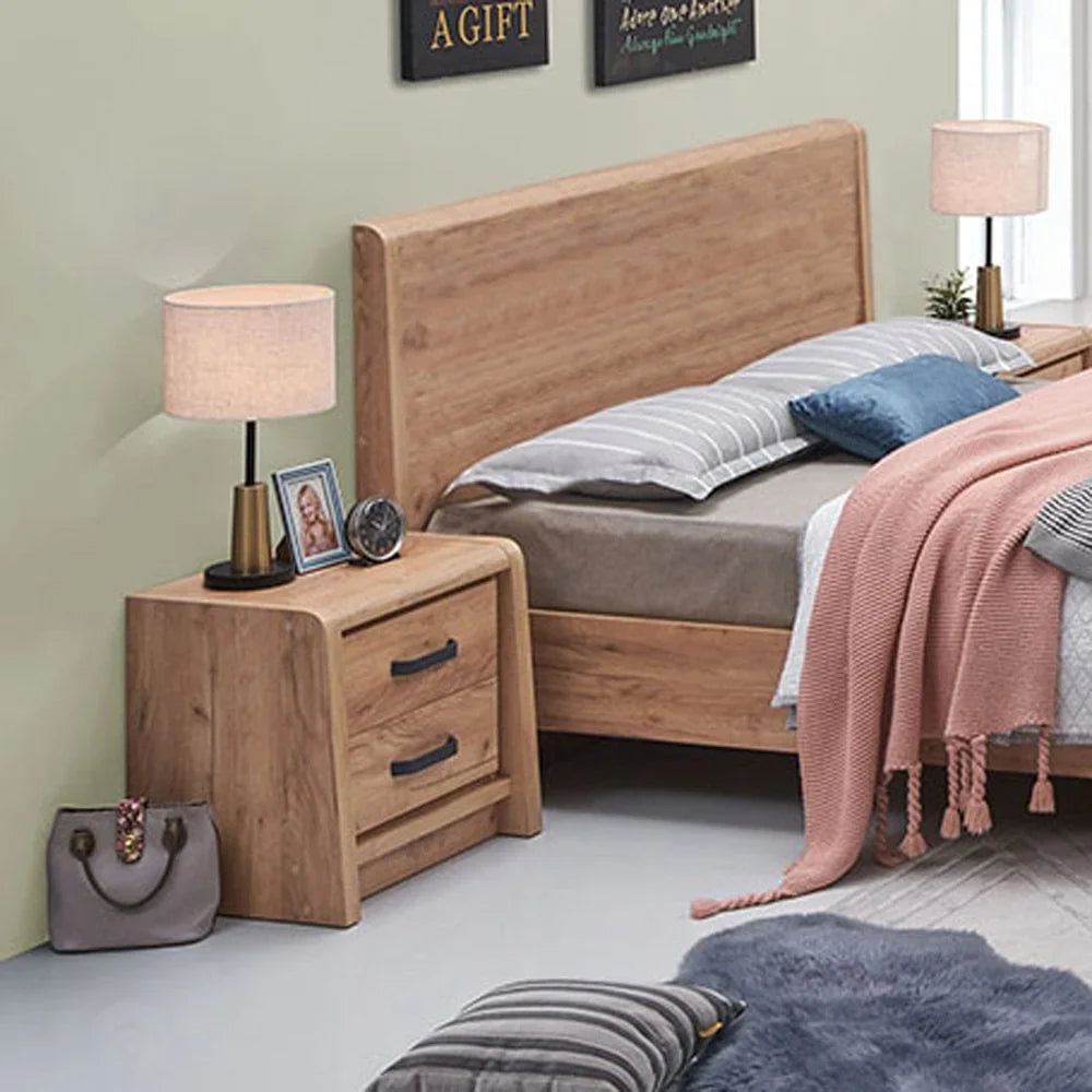 Jack 2 Drawer Bedside Locker