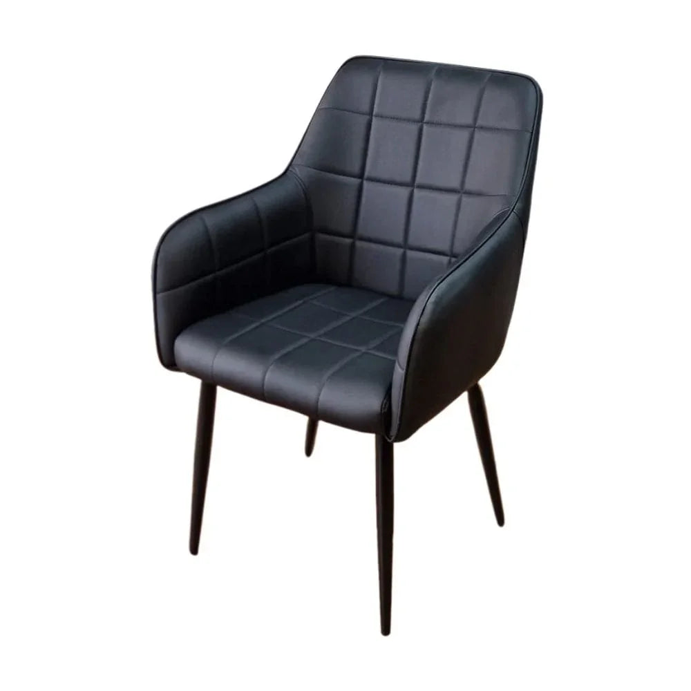 Branca Dining Chair Black PU