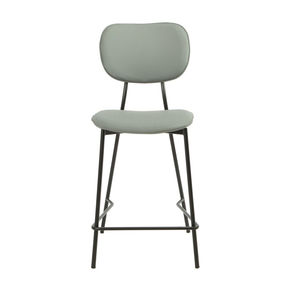 Capri Bar Stool Grey Seat Height 650mm