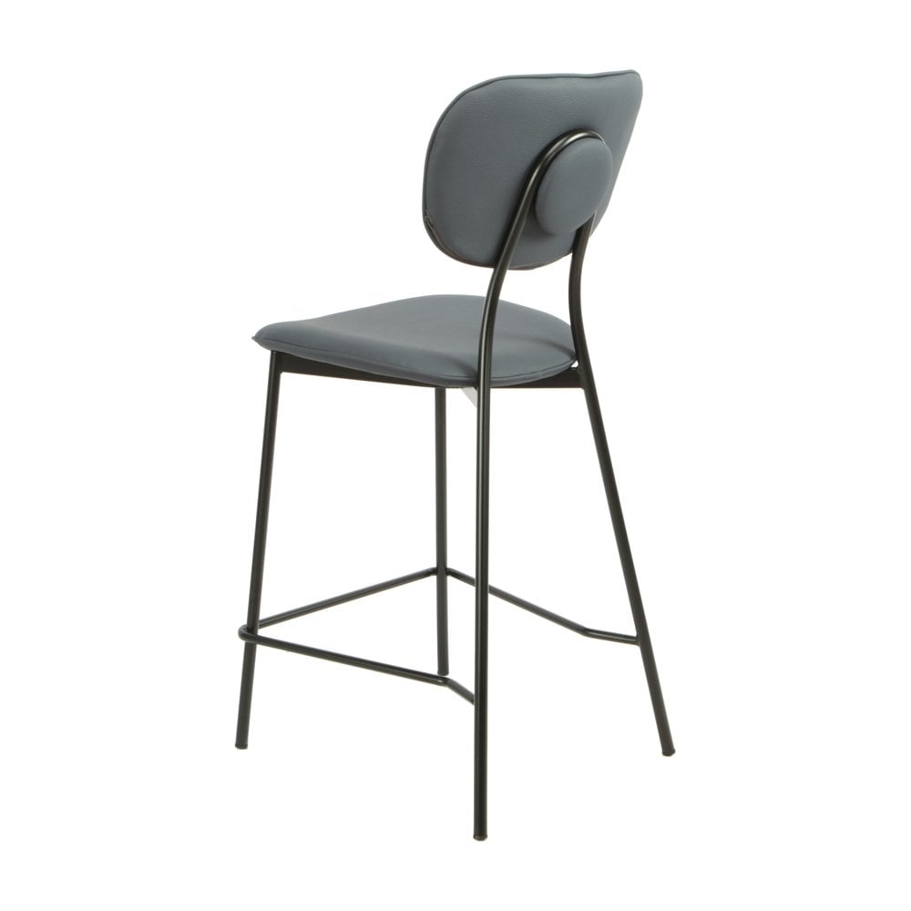 Capri Bar Stool Midnight Blue Seat Height 650mm