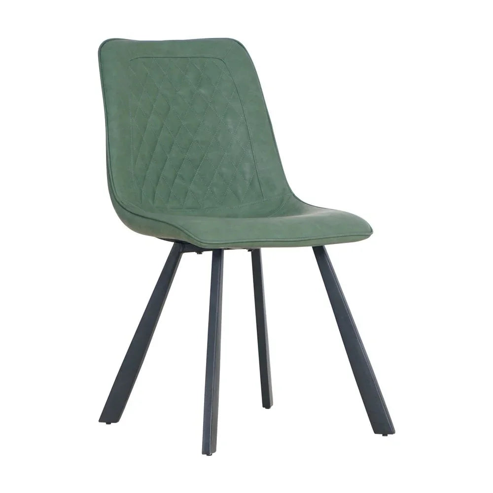 Retro Dining Chair Sage Green