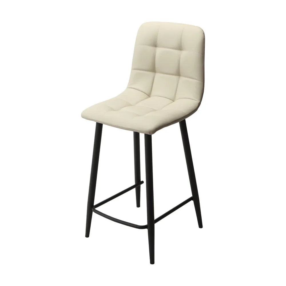 Fredrik Taupe Bar Stool PU Seat Height 650mm