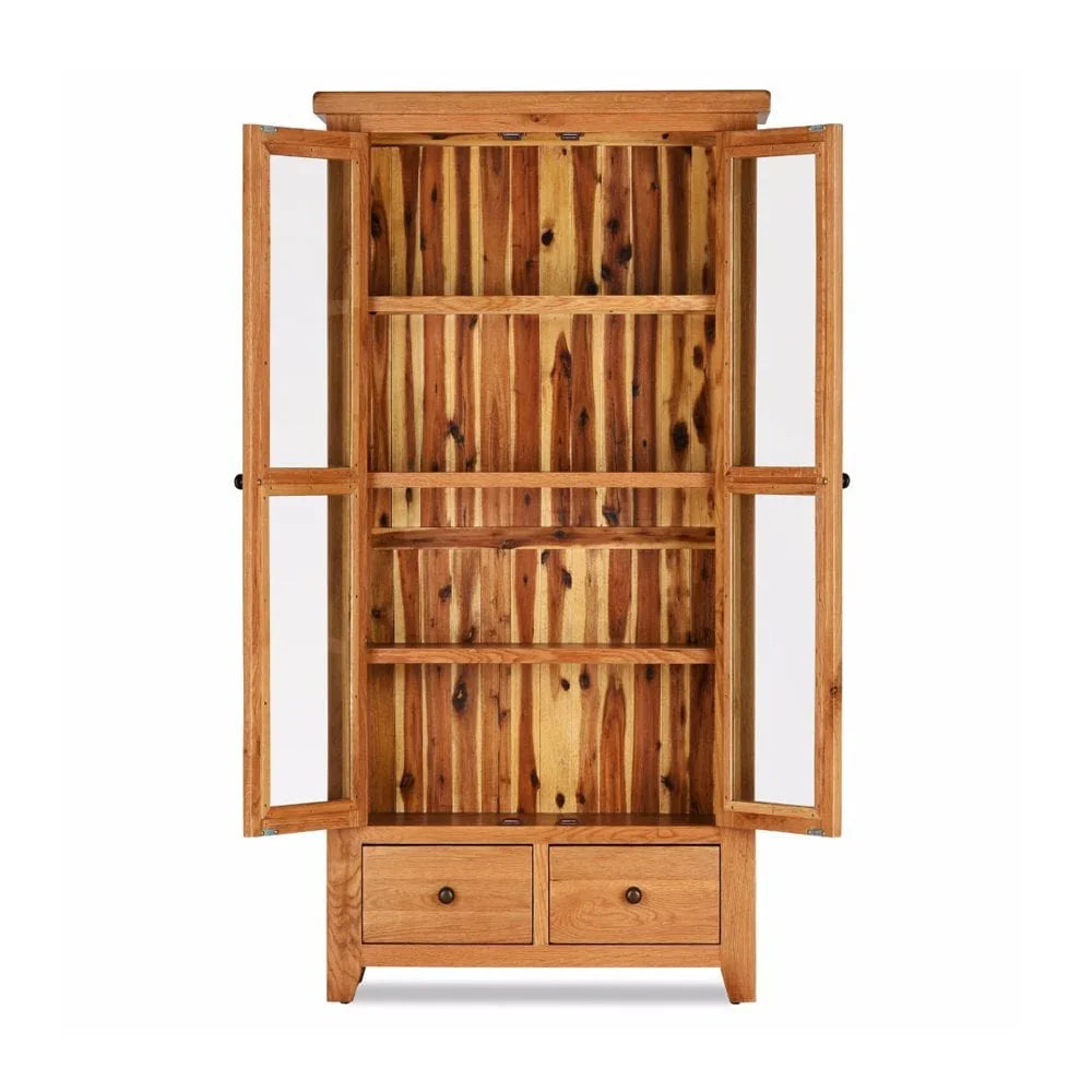Oscar Double Display Cabinet