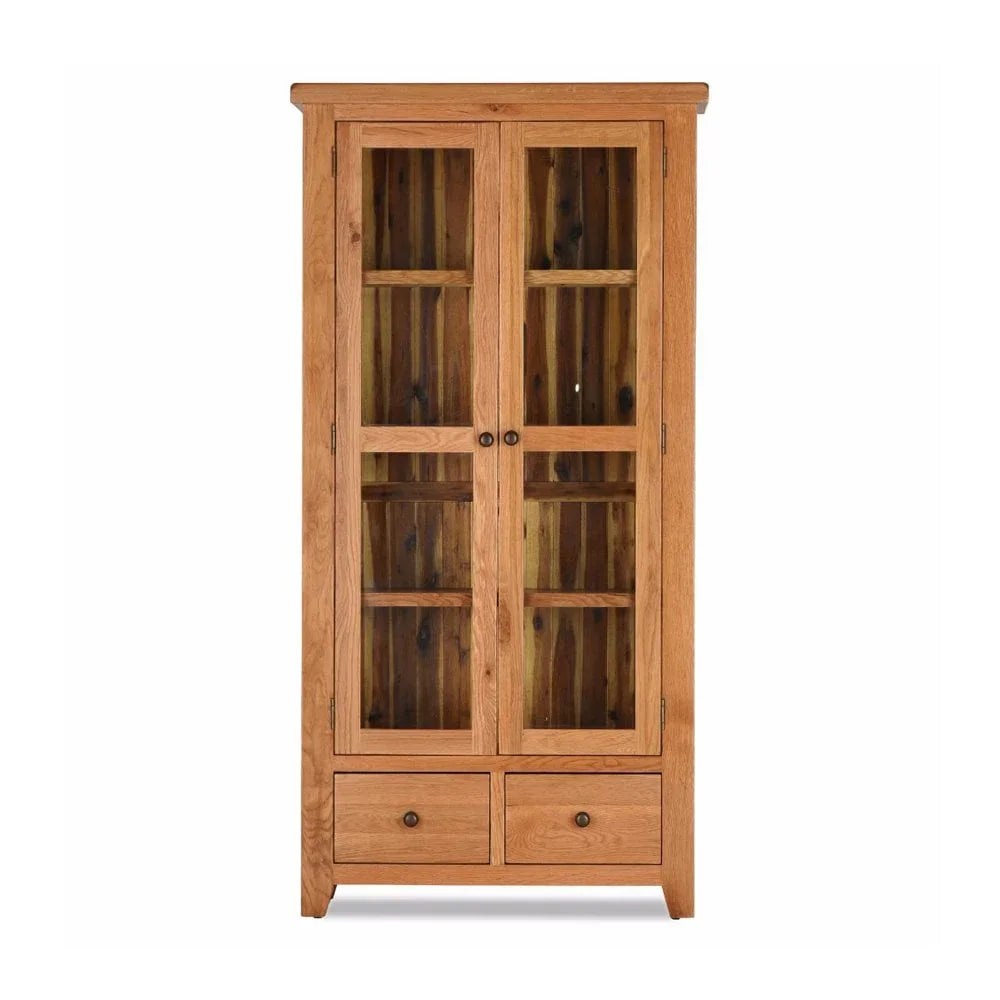 Oscar Double Display Cabinet