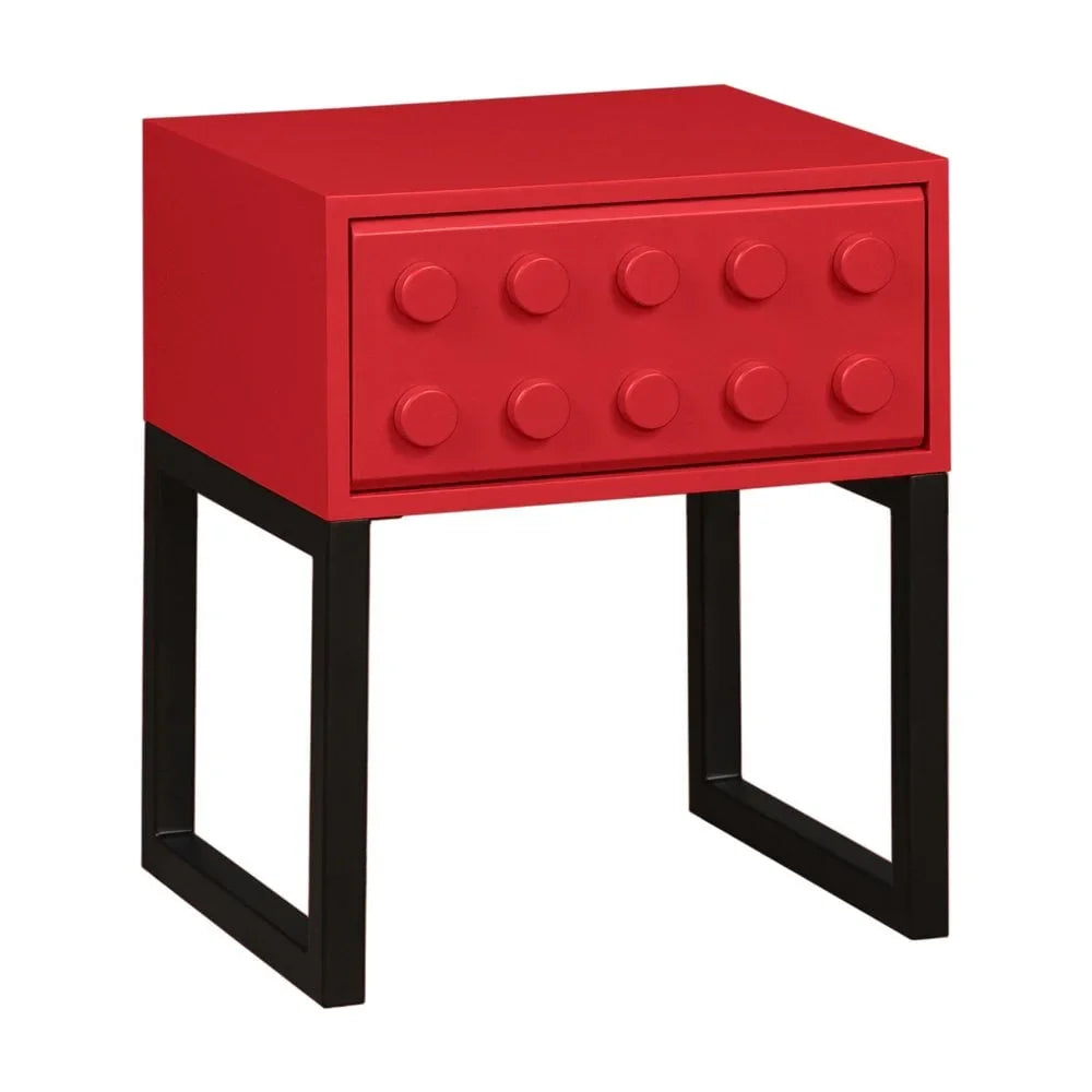 Blox 1 Drawer Locker - Red