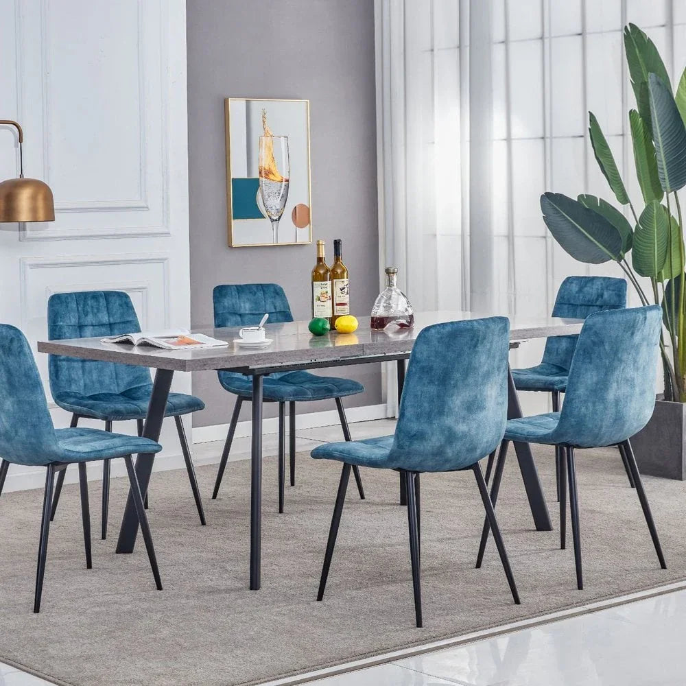 Fredrik Extension Table 1.4/1.9 Grey Marble