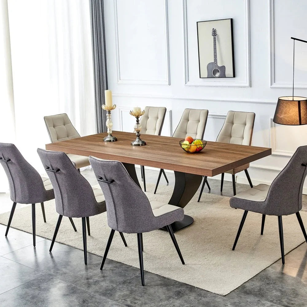 Hugo 2.1 Metre Table with Pedestal Leg