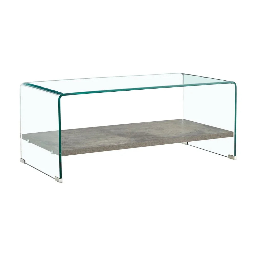 Vetro Coffee Table with shelf