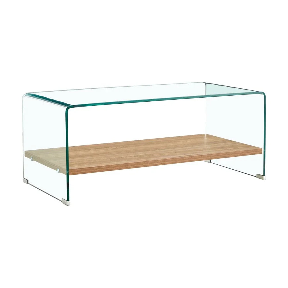 Vetro Coffee Table with shelf