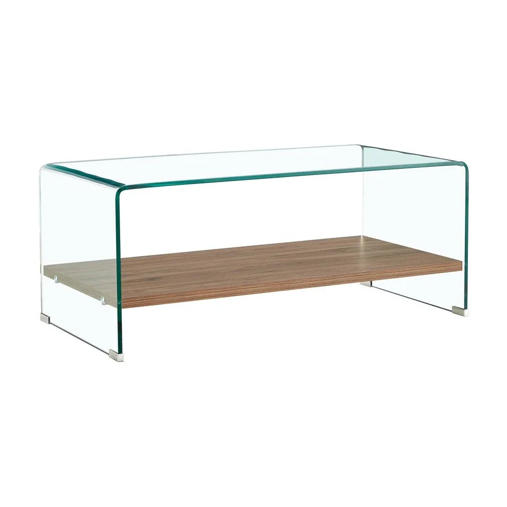 Vetro Coffee Table with shelf