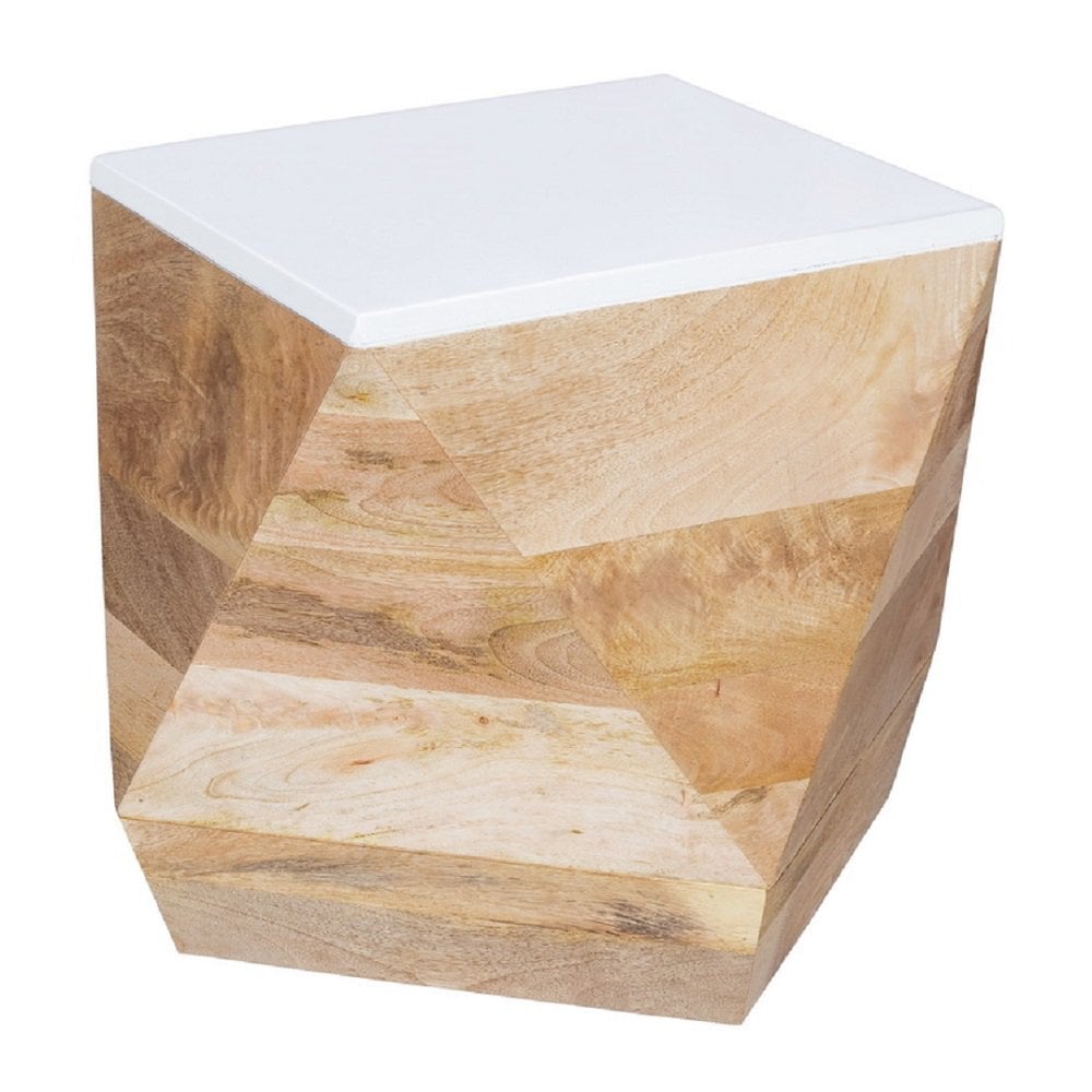 Alfie Side Table Solid Mango Wood