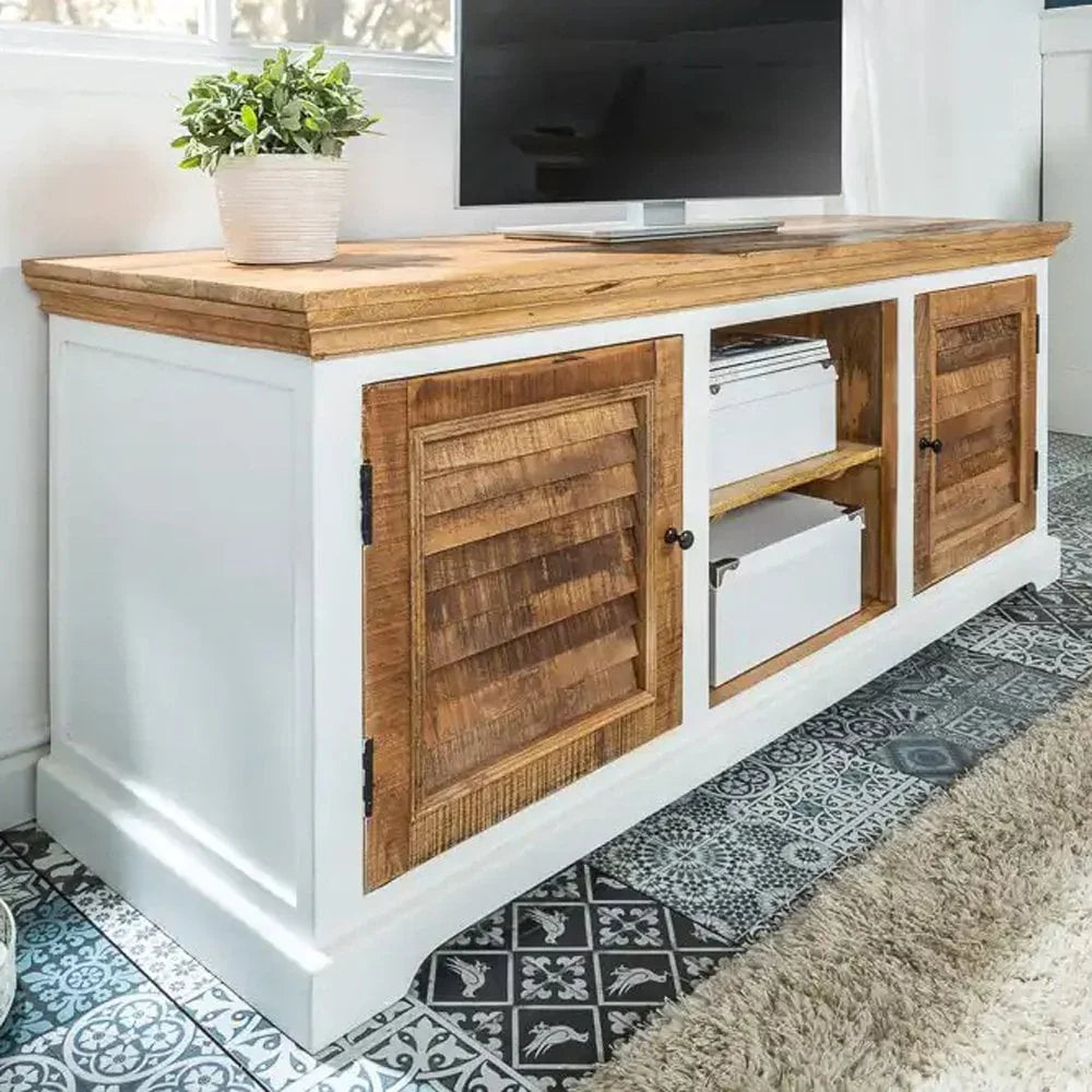 Alfie Tv Cabinet Upto 57" Solid Mango Wood