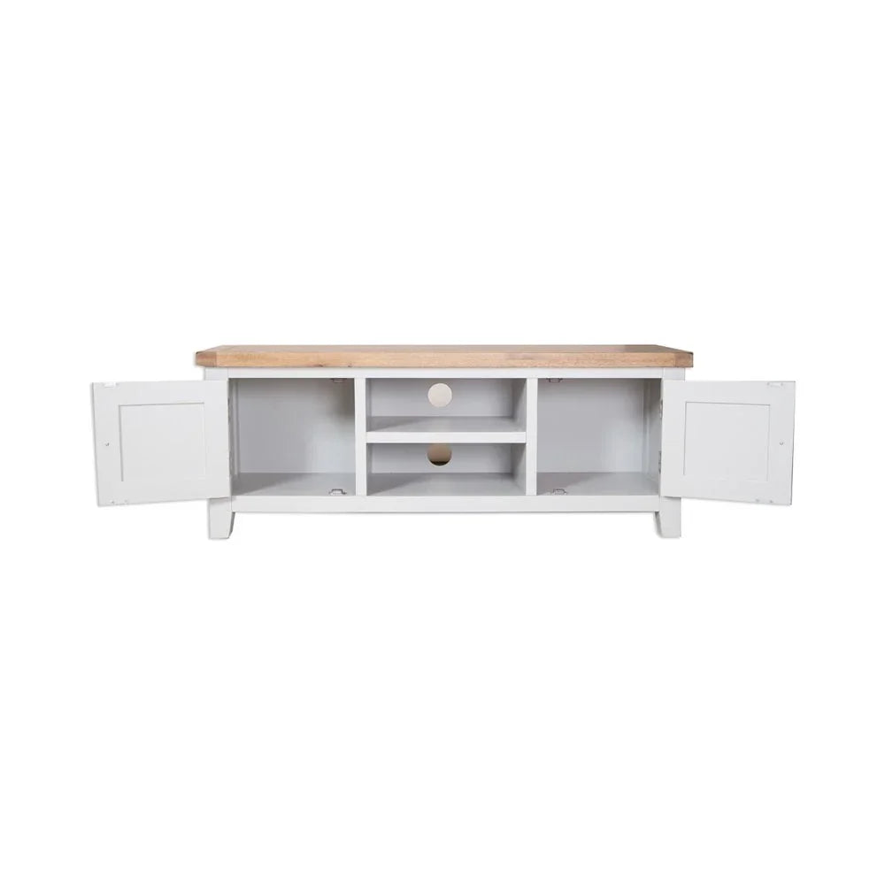 Melbourne French Grey Plasma Tv Cabinet