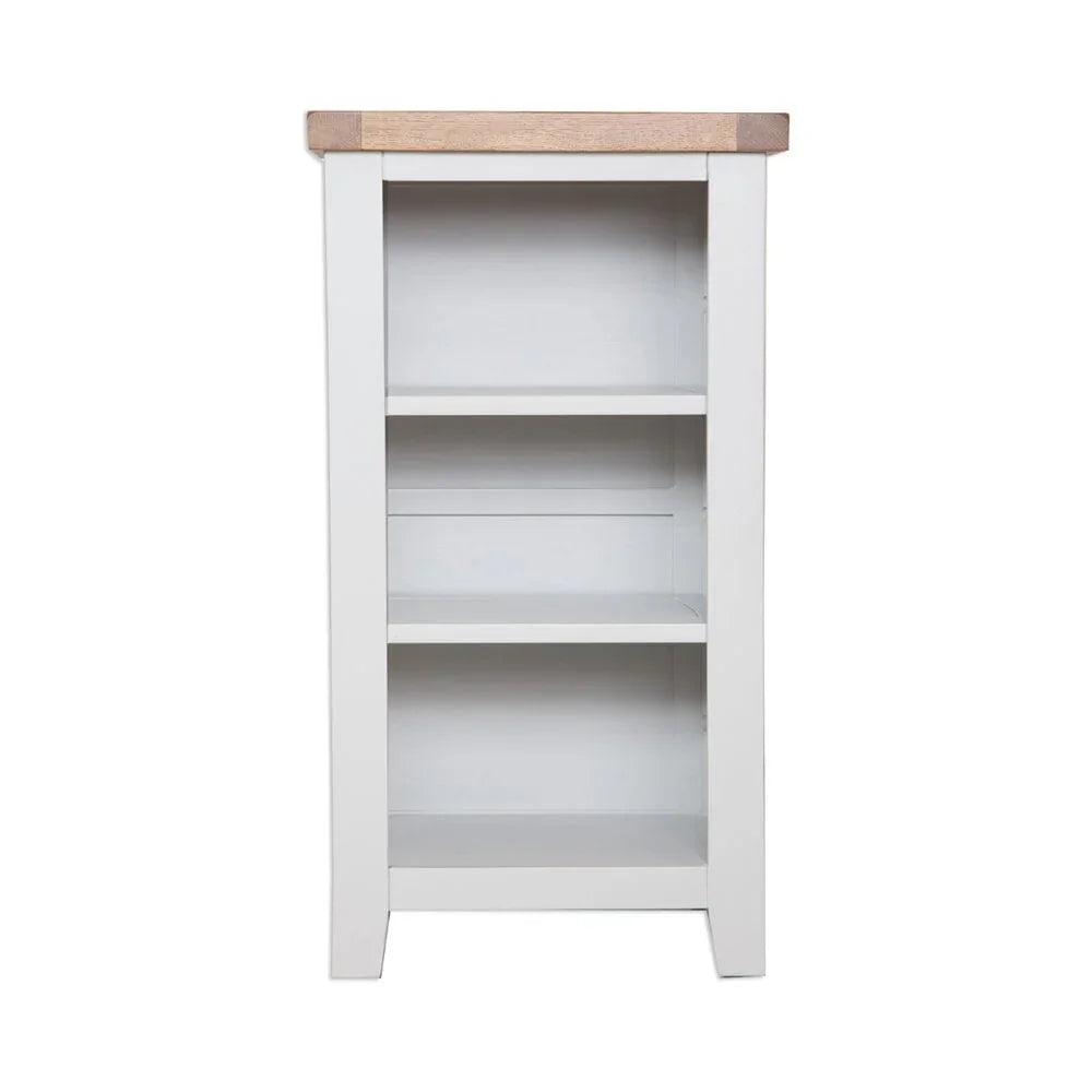 Melbourne French Grey Small Bookcase/Dvd Rack