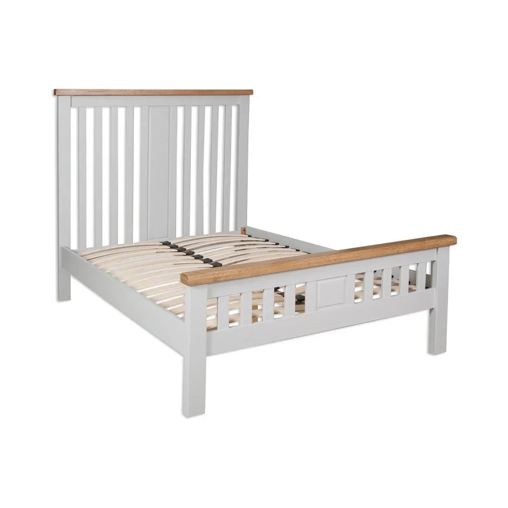 Melbourne French Grey Bedroom Double Bed