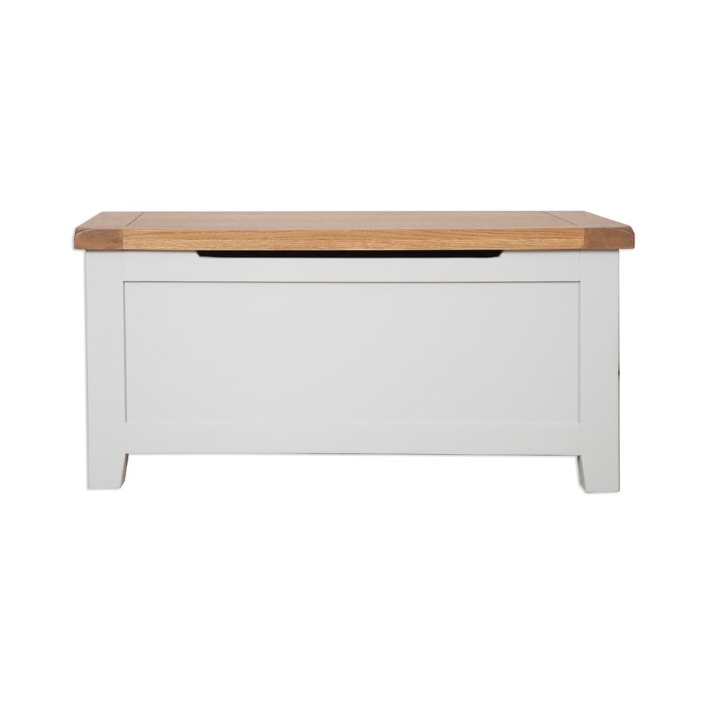 Melbourne French Grey Bedroom Blanket Box