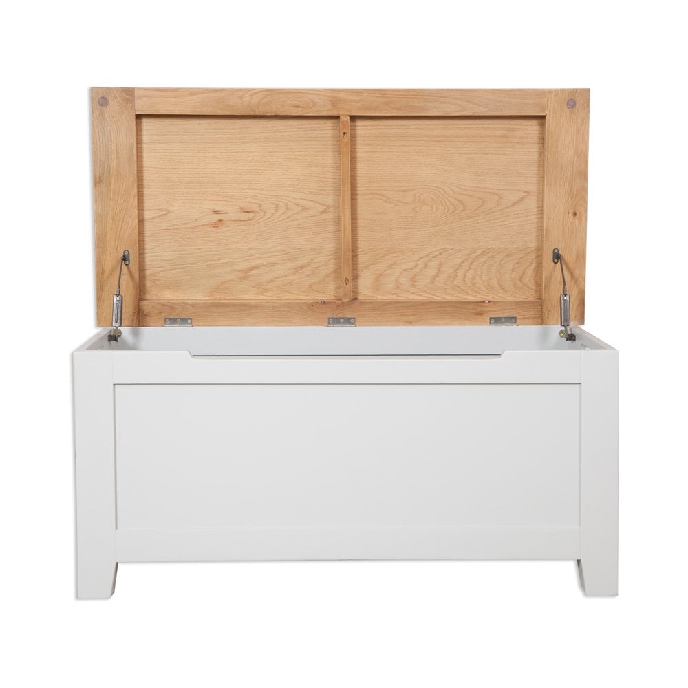 Melbourne French Grey Bedroom Blanket Box