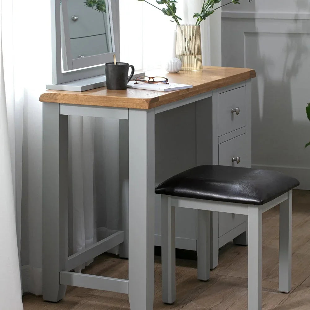 Melbourne French Grey Bedroom Dressing Table