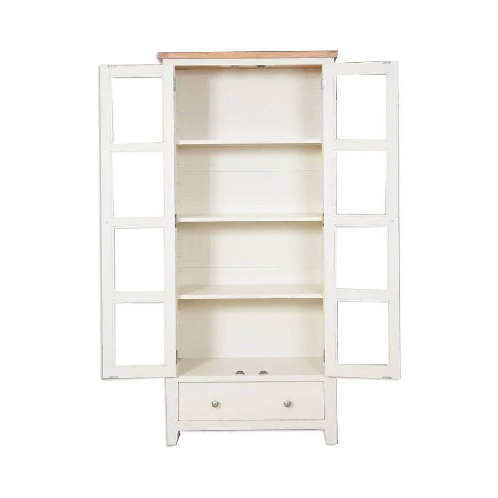 Melbourne Ivory Display Cabinet