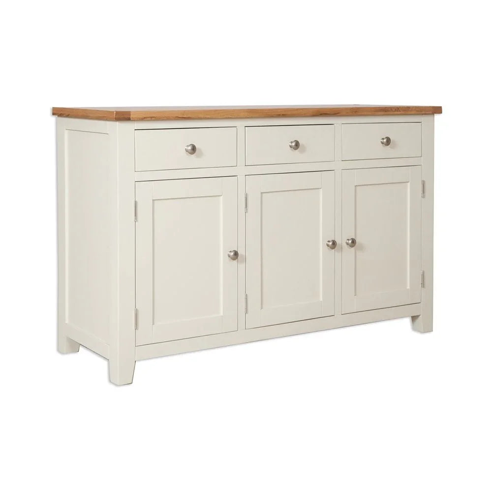 Melbourne Ivory 3 Door Sideboard