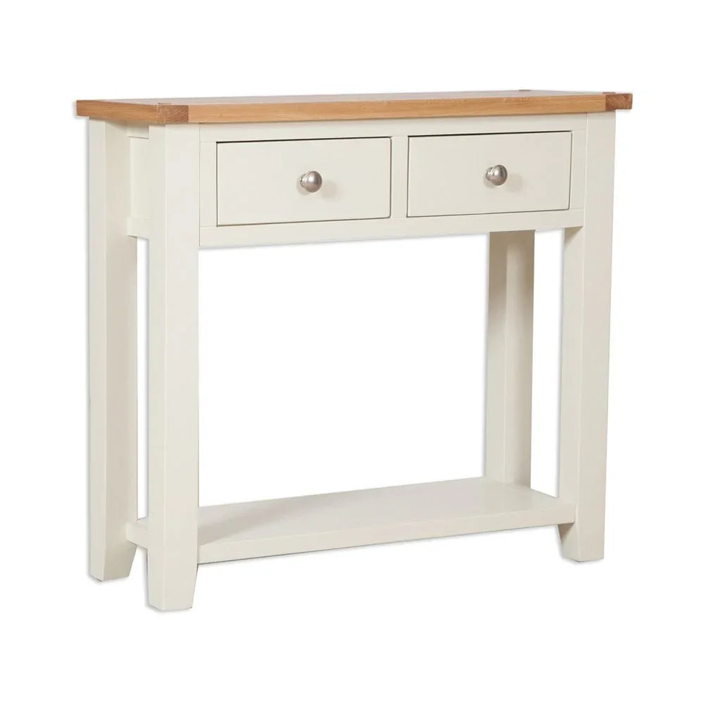 Melbourne Ivory 2 Drawer Console Table