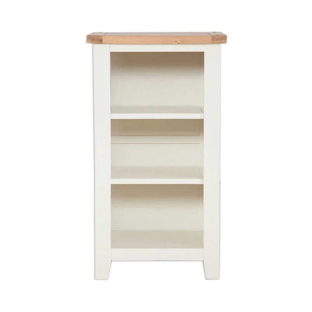 Melbourne Ivory Small Bookcase/Dvd Rack