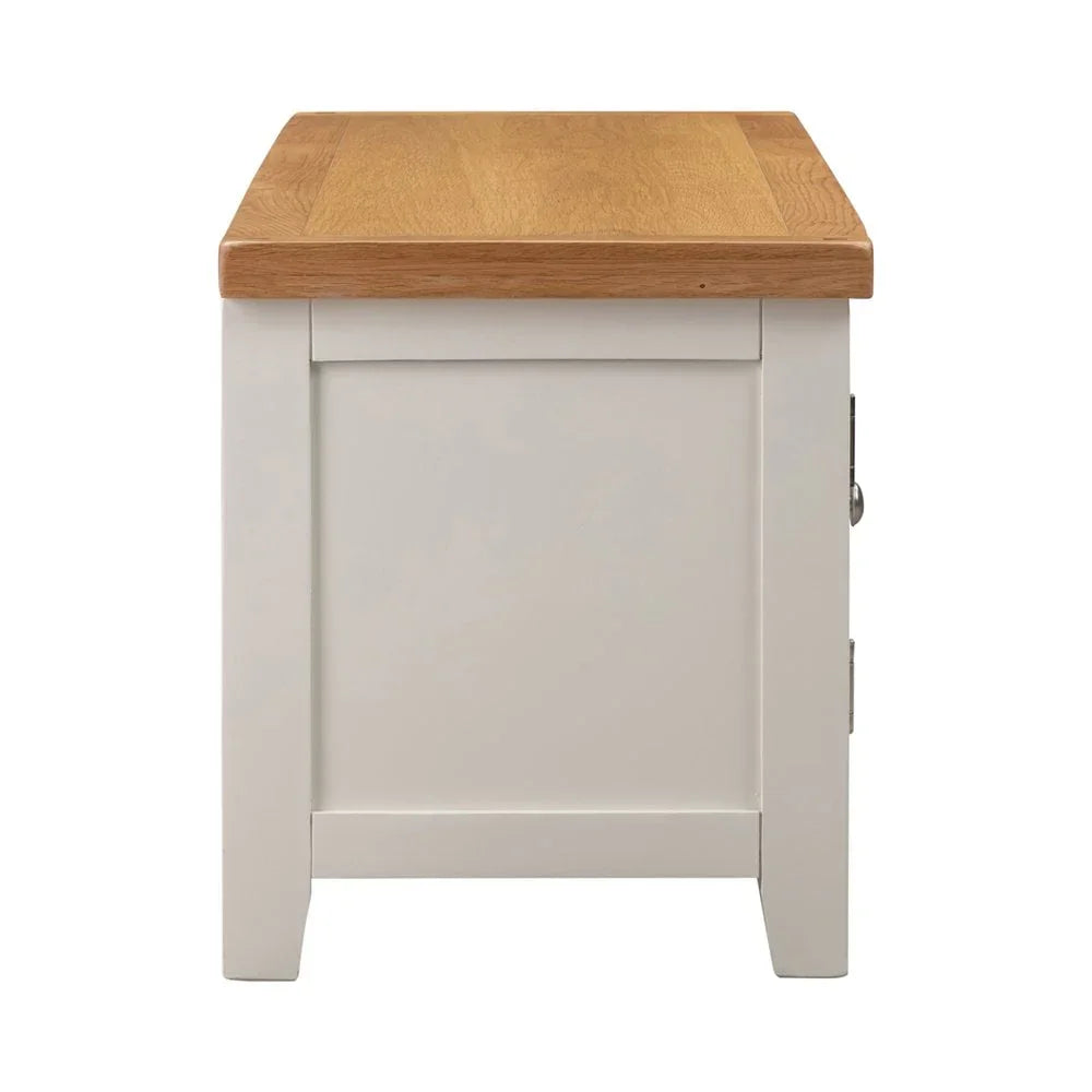 Melbourne White Plasma Tv Cabinet