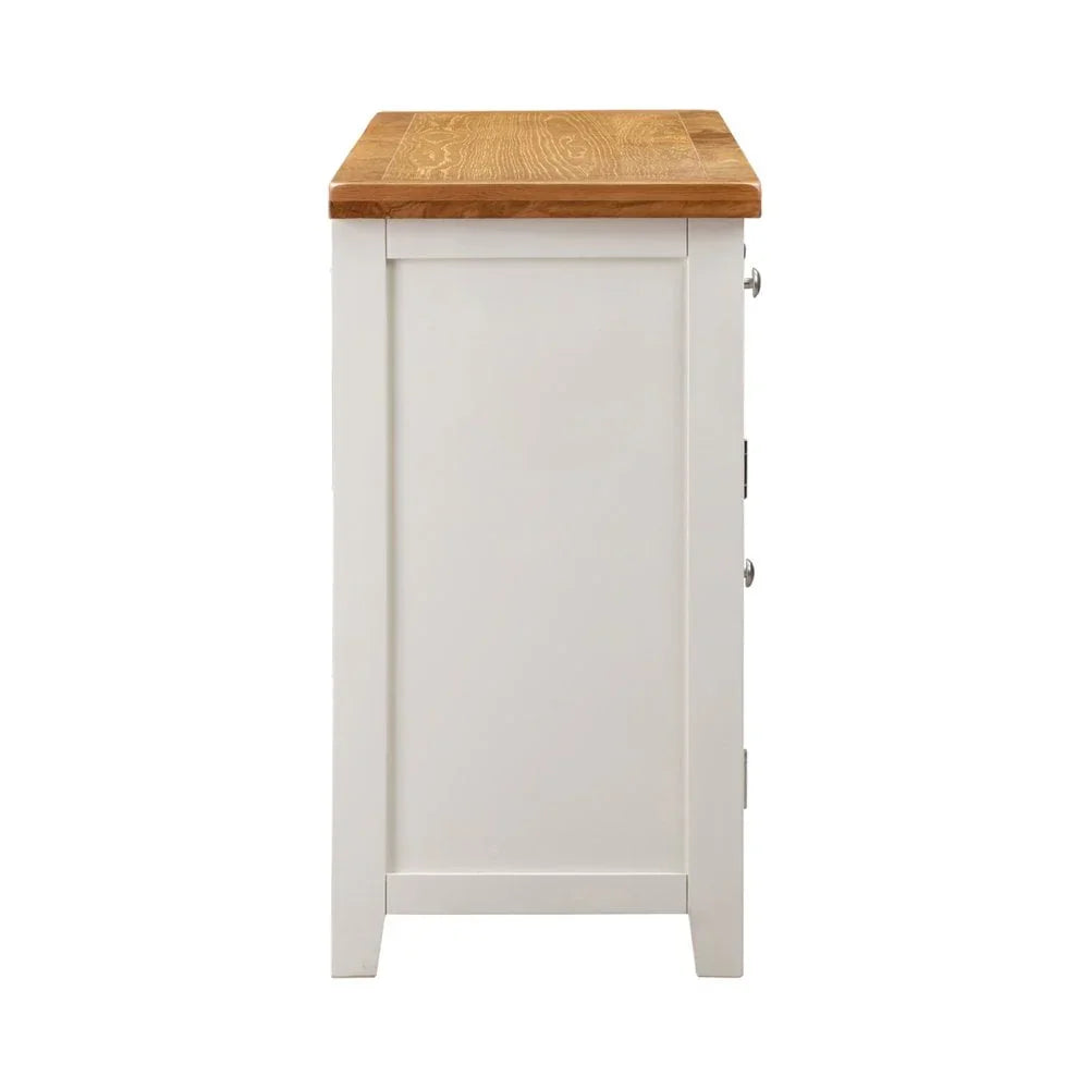 Melbourne White 3 Door Sideboard