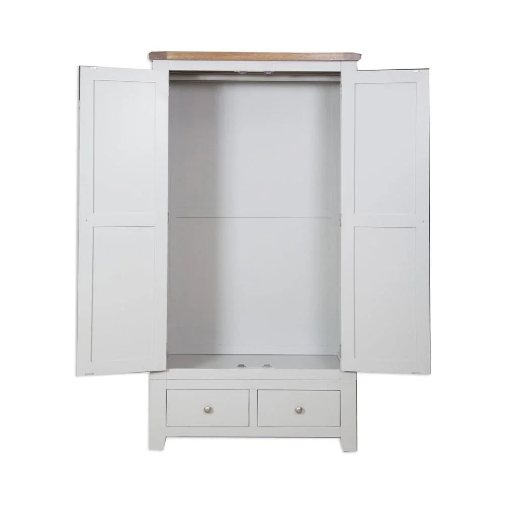 Melbourne French Grey Bedroom Wardrobe