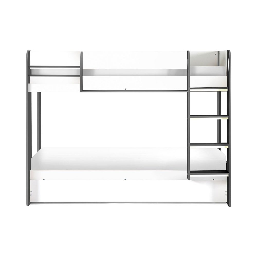 Mars Bunk & Underbed Charcoal & White