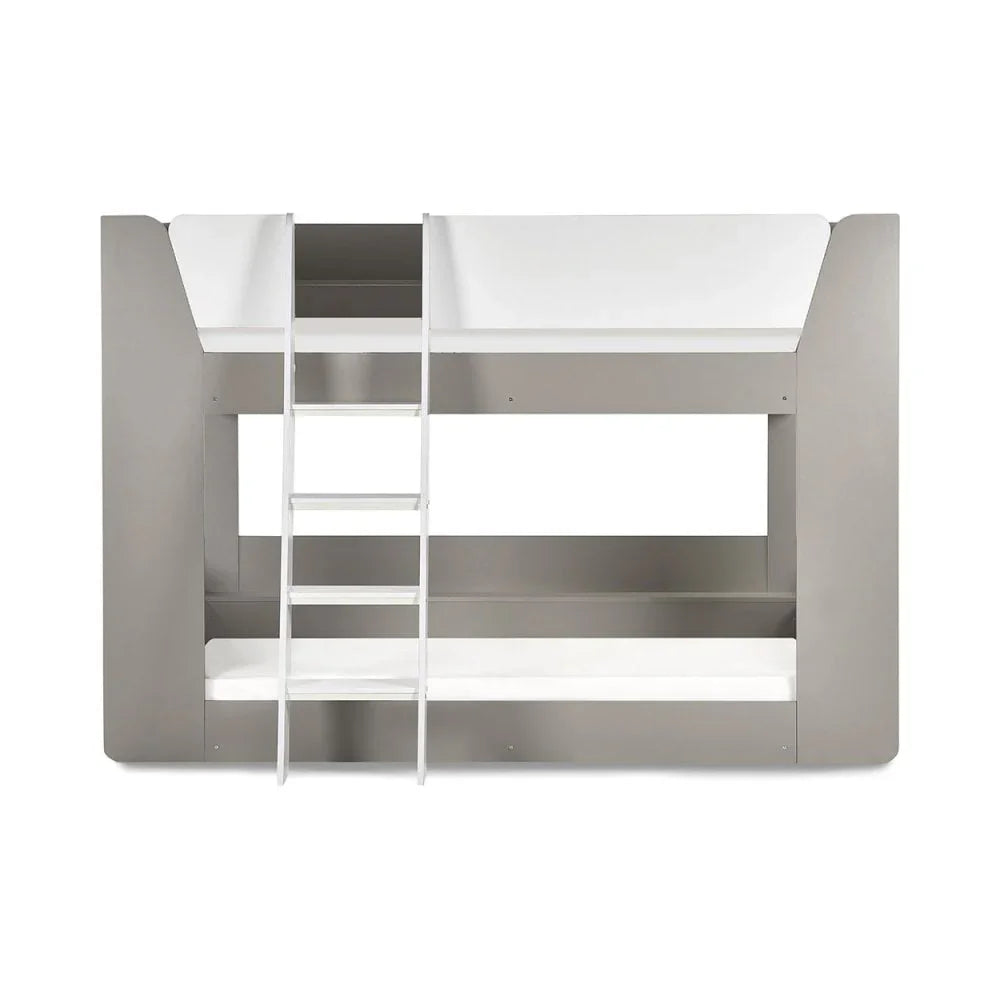 Parsec Bunk Bed Taupe & White