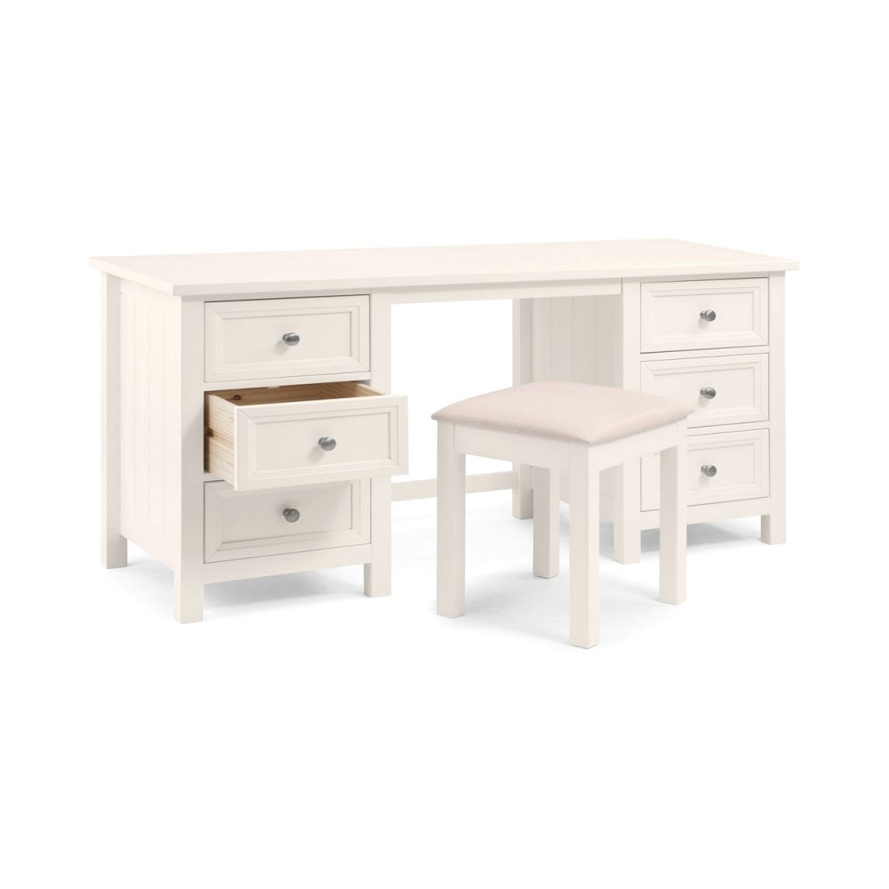 Maine Dressing Table - Surf White