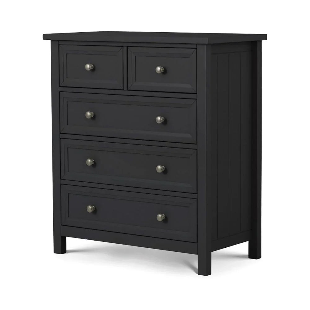 Maine 3 + 2 Drawer Chest - Anthracite