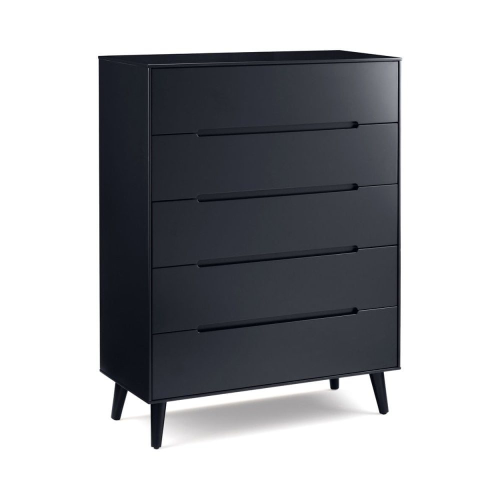 Alicia 5 Drawer Chest - Anthracite