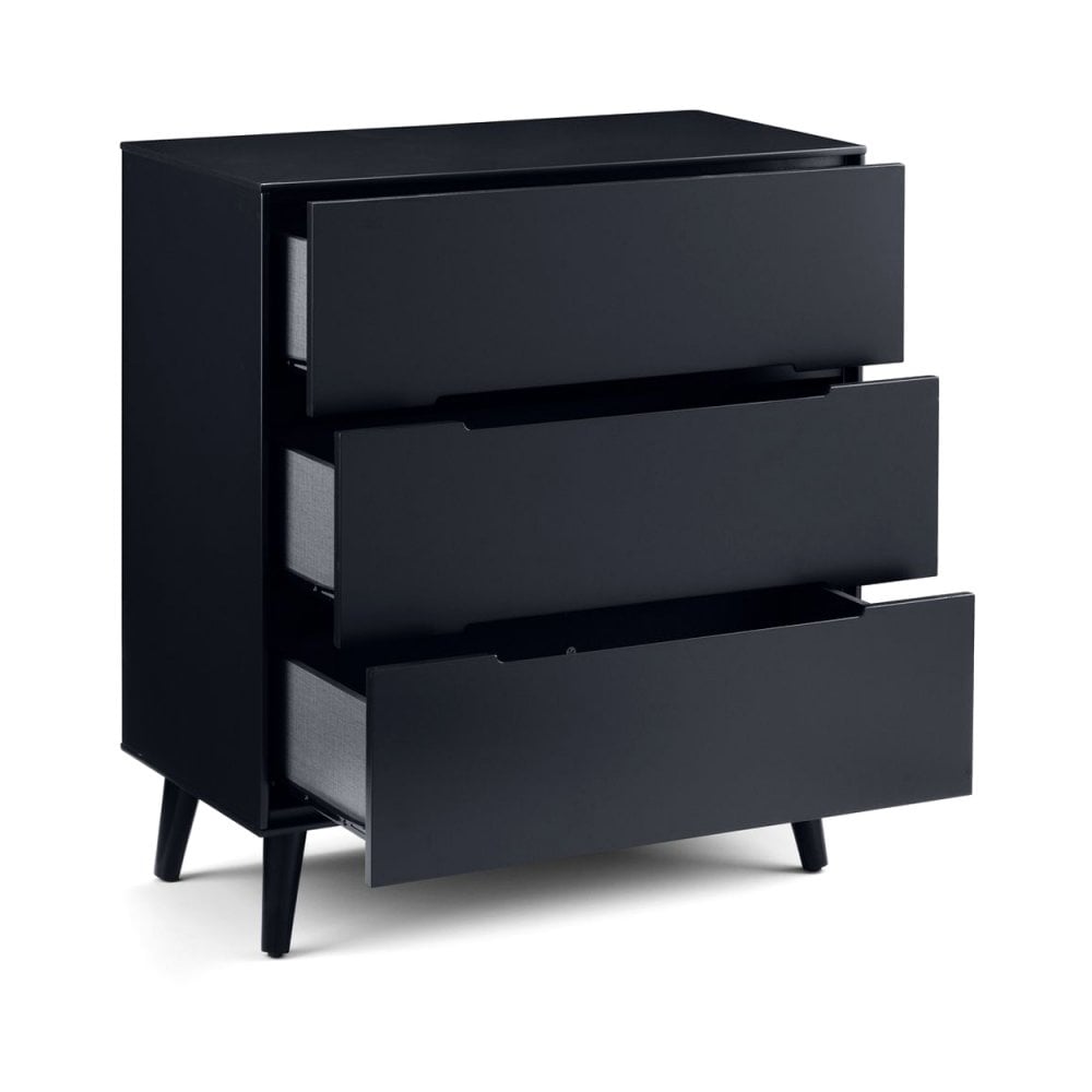 Alicia 3 Drawer Chest - Anthracite