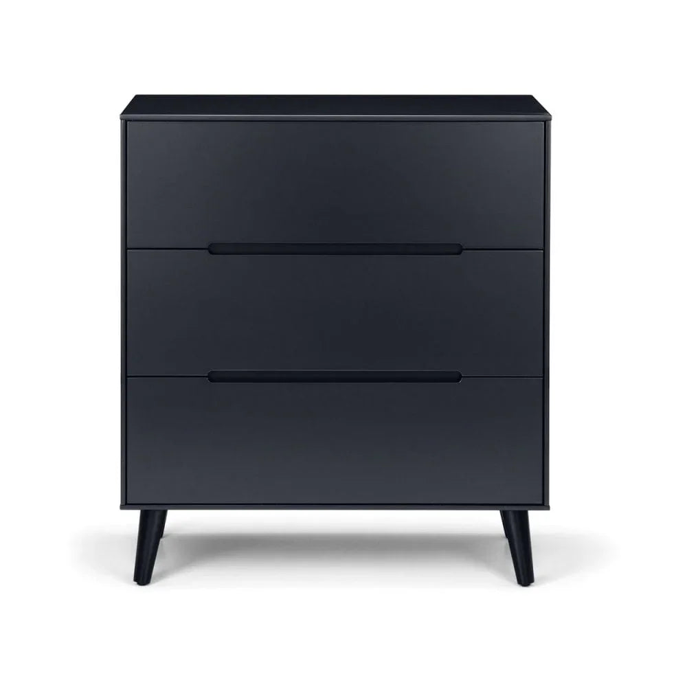 Alicia 3 Drawer Chest - Anthracite