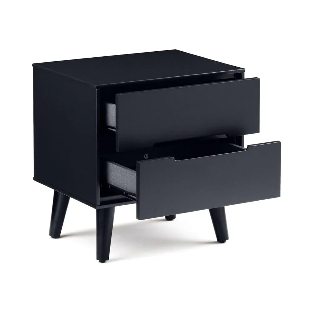 Alicia 2 Drawer Bedside - Anthracite