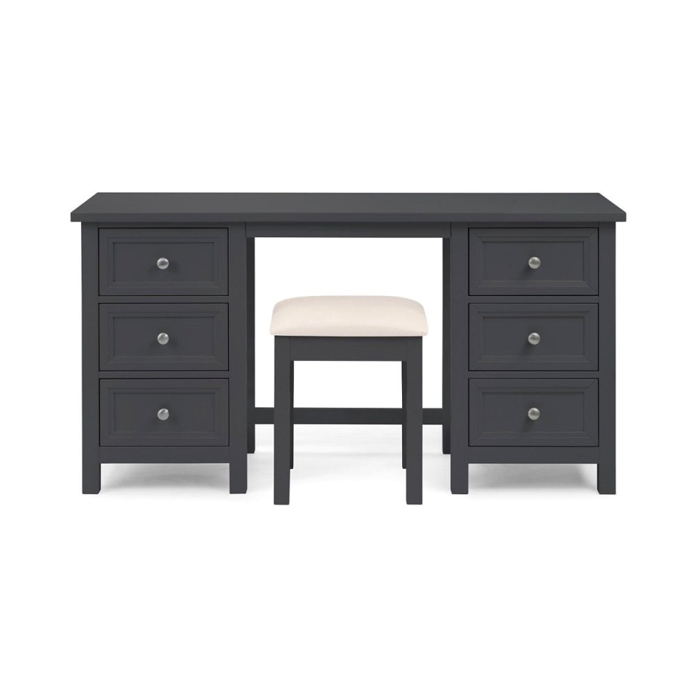 Maine Dressing Stool - Anthracite