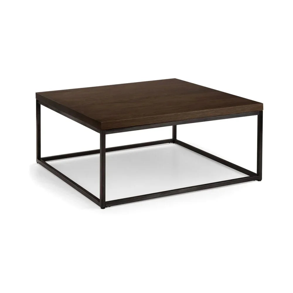 Brooklyn Square Coffee Table - Dark Oak