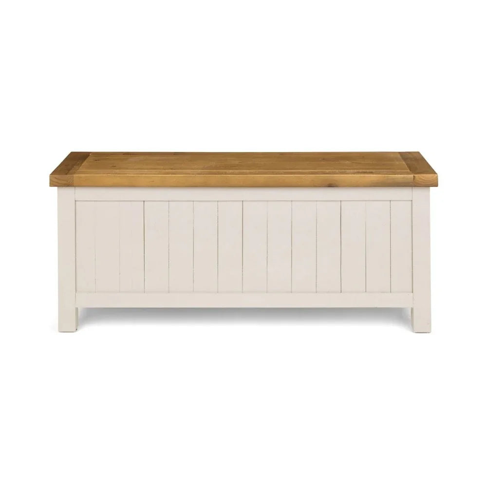 Aspen Storage Bench - Grey Wash